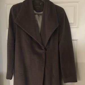 Calvin Klein Wool and Angora 3/4 length coat